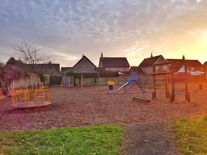 Our exciting outdoor kids' play park is a perfect place for children aged up to 12 to let off steam.